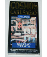 VHS Cosmos Carl Sagan Who Speaks For Earth Episode 13 NEW Sealed - $8.39