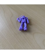 VTG 80s Starship Troopers Dunkin Figure 1.5&quot; PANRICO Hong Kong Purple Ro... - £11.66 GBP