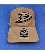 Anaheim Ducks &#39;47 Tan Clean Up Adjustable Hat Cap - $27.71