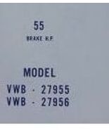 1967 Sea King Wards 55 HP Part Catalog 27955 27956 DEALERSHIP Parts Manu... - $42.04 CAD