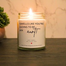 Smells Like You&#39;re Going To Be An Aunt Candle | Auntie To Be Gifts | Aunt Gift - £19.74 GBP