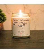 Smells Like You&#39;re Going To Be An Aunt Candle | Auntie To Be Gifts | Aun... - $24.99
