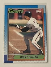 1990 Topps Baseball Brett Butler Card 571 MLB San Francisco Giants Baseball HOF* - £1.59 GBP