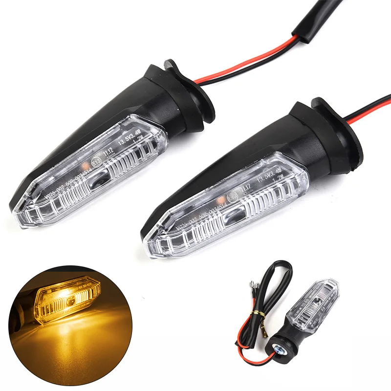 LED Turn Signal Indicator Light for Honda Motorcycles - Clear Lens Amber Light - £16.01 GBP