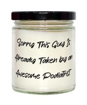 Sorry This Guy Is Already Taken by an Awesome Podiatrist. Candle, Podiatrist, Un - £19.22 GBP
