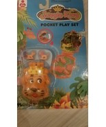 jungle king pocket play set-VERY RARE VINTAGE COLLECTIBLE-SHIP SAME BUS DAY - $168.25