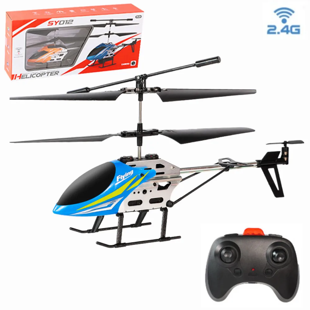 Alloy RC Helicopter 3.5CH Metal Remote Control Helicopter Equipped With ... - £33.07 GBP