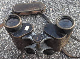 German WWII 6x30 Dienstglas Binoculars Basca Bathenow w Case M17 As Is image 5