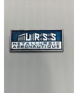 Vintage Badge URSS Metyallurgie Aeronautique Lapel Pin Paris Air Show Bl... - €21,49 EUR
