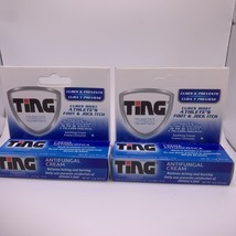Ting Antifungal Cream for Athlete&#39;s Foot Jock Itch, 0.5 oz New in Box, L... - $35.42