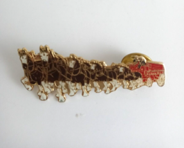 1980 Clydesdale Horse Drawn Budweiser Wagon Lapel Hat Pin - £12.02 GBP