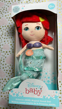 Disney Baby Plush Princess Ariel Doll w/Magical Sound New 12” The Little Mermaid - £25.02 GBP