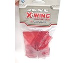 Star Wars X-Wing Miniatures Game Red Bases And Pegs - $24.74