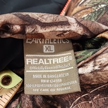 Earthletics Realtree Men's Brown Camo Reversible Black Sleeveless Jacket Vest XL image 8