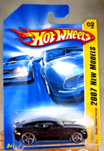 2007 Hot Wheels #2 New Models 2/36 Chevy Camaro Concept Black Variant w/OH5 Sp - £8.63 GBP
