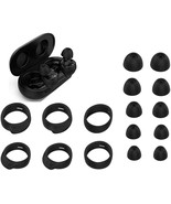 8 Pair Anti Slip Earhooks Kit For Samsung Galaxy Buds S/M/L (Black) - £11.73 GBP