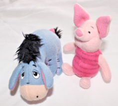 Piglet &amp; Eeyore 7&quot; Plush Toy Gund Pooh 100 Acre Collection - £11.01 GBP