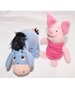 Piglet &amp; Eeyore 7&quot; Plush Toy Gund Pooh 100 Acre Collection - £10.99 GBP