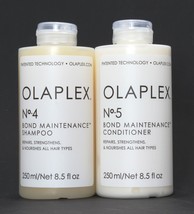 Olaplex No. 4 shampoo and No. 5 conditioner 8.5 oz., Authentic, SEALED - £38.13 GBP