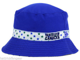 Vancouver Canucks New Era Reversible NHL Hockey Toddler Bucket Cap Hat - £10.45 GBP