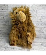 Toys By Daphne Monkey Hand Puppet Brown Hands go together Plush Pretend ... - $256.14 MXN