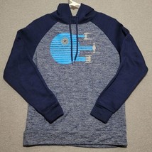 Star Wars Mens Hoodie Size Large Blue Gray Pullover Sweatshirt Casual - £21.82 GBP