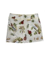 NEW J. Crew Mini Skirt Women 12 Tiki Hawaiian Palms Hula Paradise 100% C... - $30.88 CAD