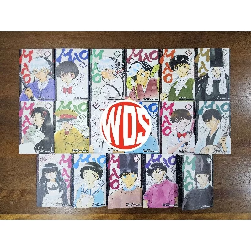 New MAO Manga by Rumiko Takahashi Set Volume 1-13 English Version Comic ... - €150,07 EUR