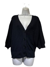 adyson parker black deep v cardigan Sweater Size XL - $28.70