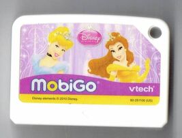 Vtech Mobigo Disney Princess Game Cartridge Rare VHTF Educational - $9.85