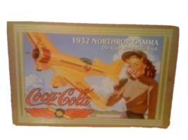 Coca Cola 1932 Northrop Gamma Die Cast Bank - $96.99