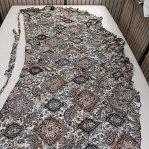 Piphany Valencia P3-311A Women's Multicolor Paisley Wrap Skirt Size 2X image 12