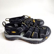 KEEN Newport H2 Men&#39;s Size 9.5 Black Fisherman Sandals Hiking Shoes 1001907 - $39.55