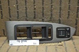 06-08 Honda Pilot Master Switch Trim OEM Door Window Lock bx2 391-10f1 - $17.63