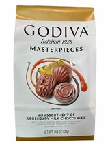 2 x Godiva Masterpieces Assortment of Legendary  Milk Chocolate Caramel Hazelnut - $28.21