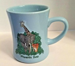 Phoenix Zoo 3D Coffee Mug - Giraffe, Elephant, Tiger - £8.32 GBP