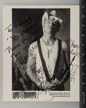 Photo Promotionnelle Noir Et Blanc Signée Par Les Cowboys, 8X10 - $59.32