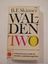 Walden Two by B F Skinner 1962 Vintage Paperback Novel Of Morality Immortality - £7.58 GBP