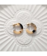 17KM Fashion Acrylic Hoop Earrings For Women Elegant Geometric Round Res... - £10.29 GBP