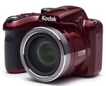 Kodak AZ401RD Point &amp; Shoot Digital Camera with 3&quot; LCD, Red - £173.82 GBP