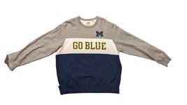 Vintage Michigan Wolverines &quot; Go Blue&quot; Sweatshirt - 2XL - £49.35 GBP