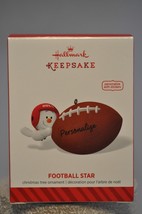 Hallmark - Football Star - Personalize With Stickers - Keepsake Ornament - £8.36 GBP