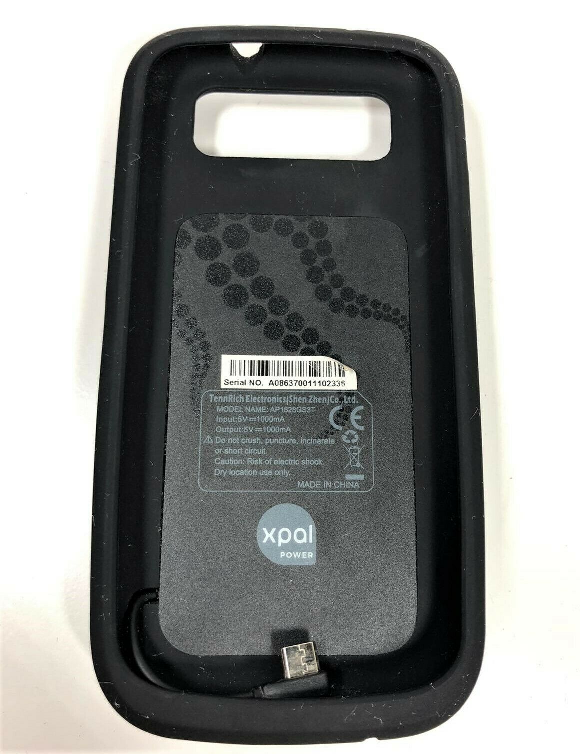 XPAL power PowerSkin AP1528GS3T Carrying Case - Black - $7.88