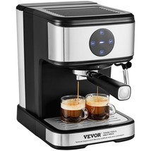 VEVOR Espresso Machine, 15 Bar Coffee and Espresso Maker with Milk Froth... - £119.77 GBP