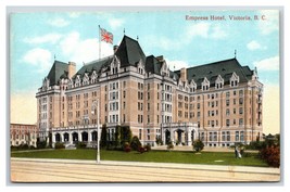 Empress Hotel Victoria BC British Columbia Canada UNP DB Postcard B19 - £2.33 GBP