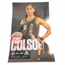 Las Vegas Aces WNBA Sydney Colson Poster vs New York Liberty 8/17/23 11x17 - $11.35