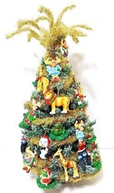 Fully Decorated 22&quot; At The Zoo Themed Christmas Tree Christmas Hand Crafted - $44.87