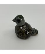 VTNG JORGE WILMONT Mexican Folk Art Pottery Miniature Bird Figurine 70s ... - $20.00