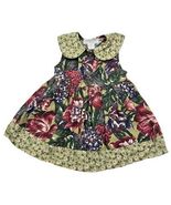 Rachels Kids 2T Shabby Floral Daisy Collar Button Front Dress Girls Vint... - $636.56 MXN