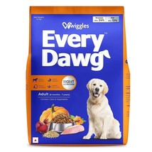 Wiggles  EveryDawg Dry Adult Dog Food, 1.2kg (Chicken, Oats &amp; Vegetables) - £30.91 GBP